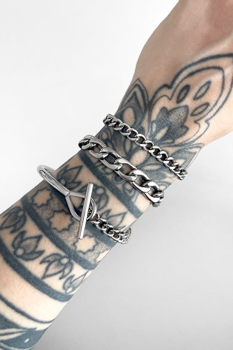 Cell Chain Bracelet | Stainless Steel - Image 4