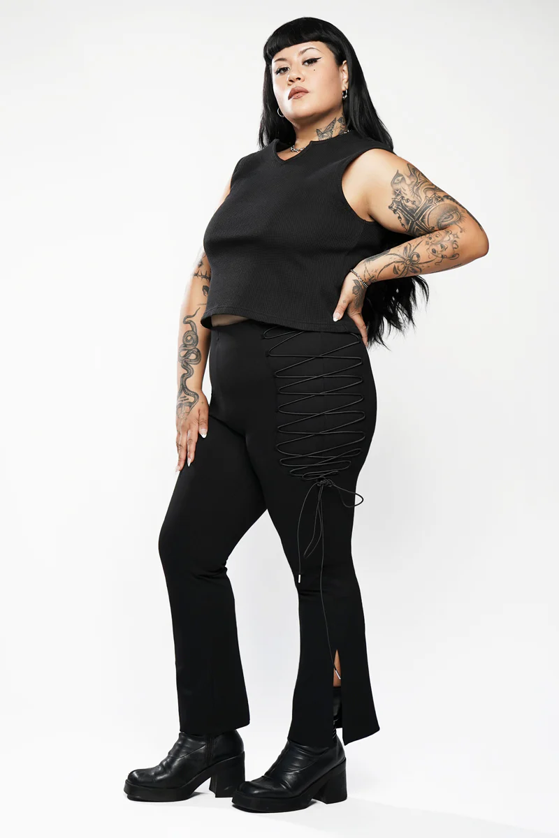 Banshee Lace Up Pants - Image 3