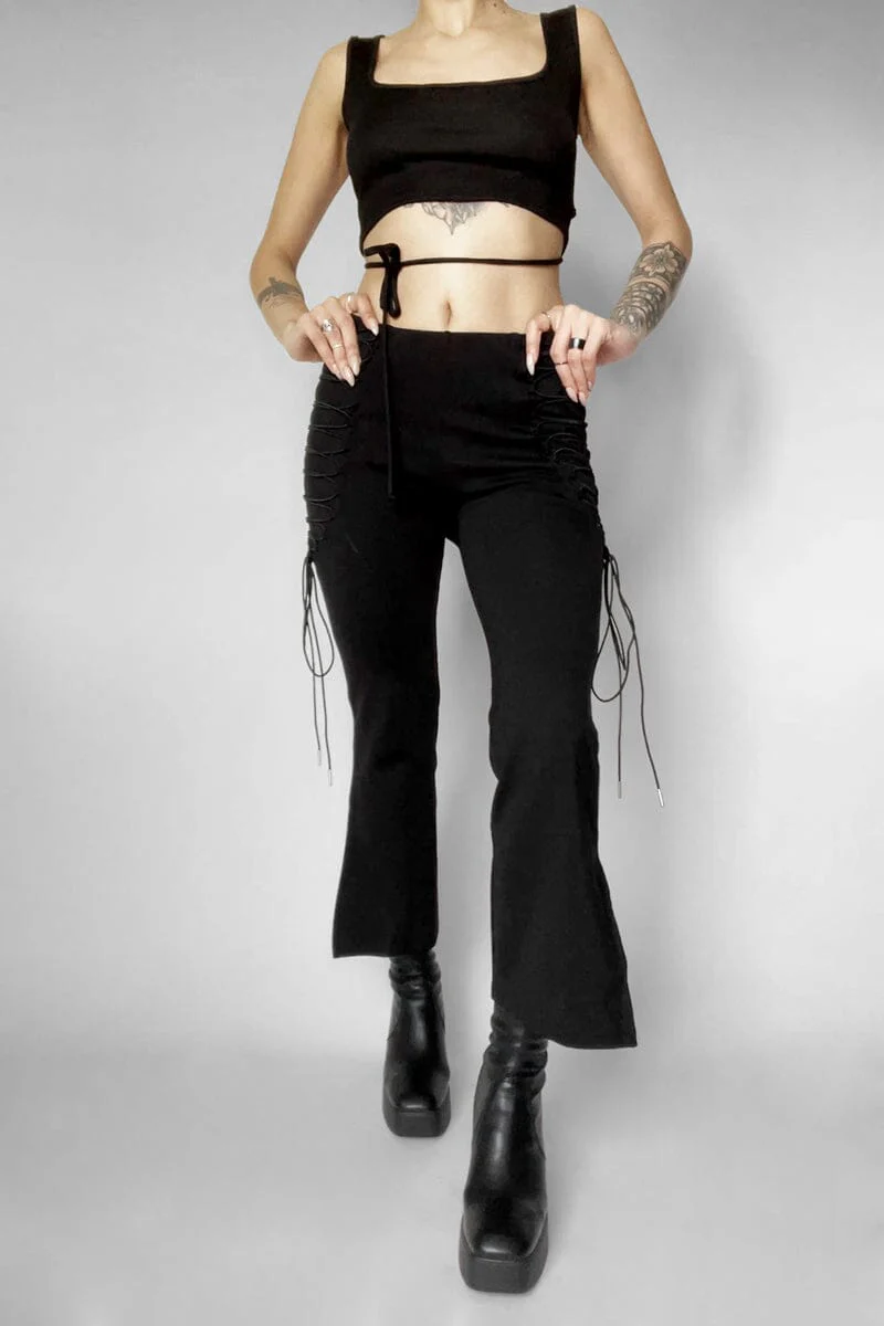 Banshee Lace Up Pants - Image 8