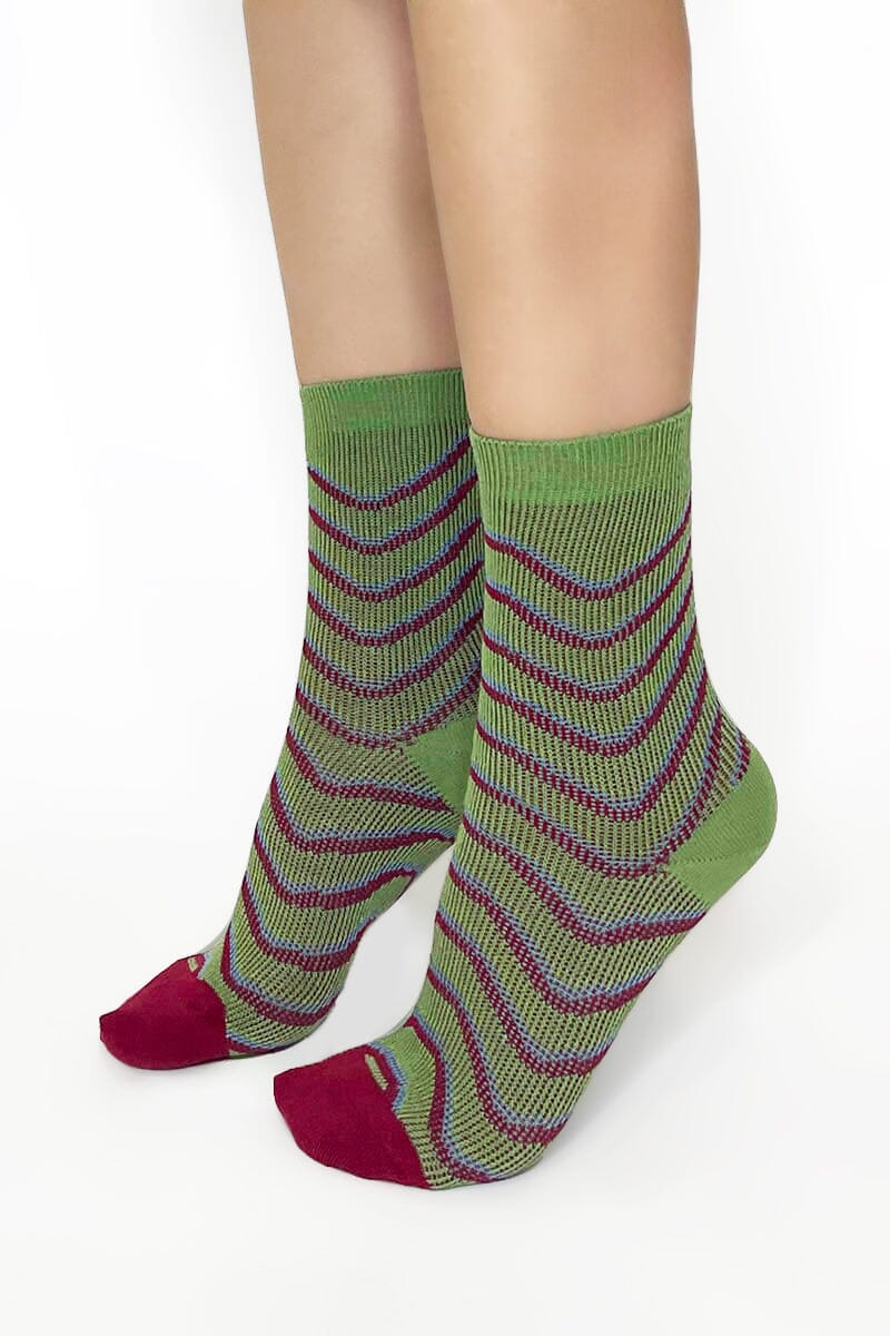 Green Dazey Socks - Image 3