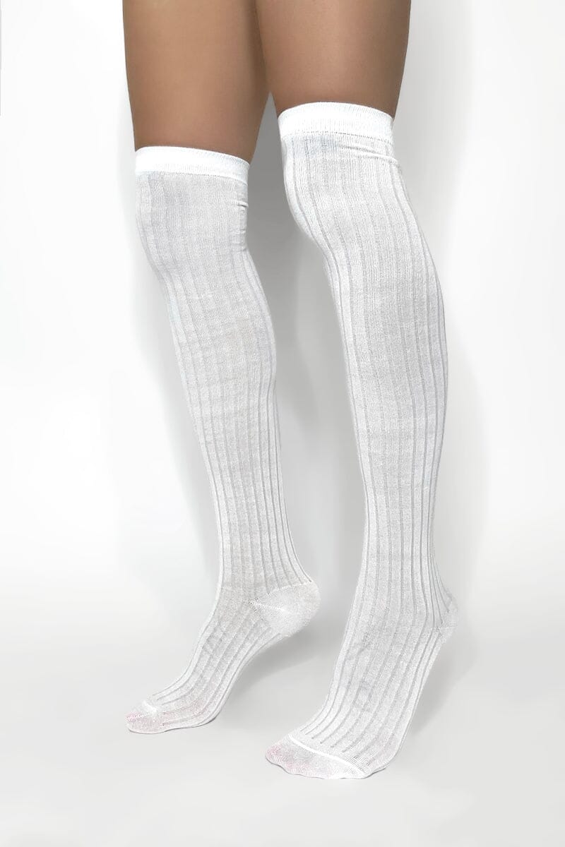 Penelope Over-Knee Ribbed Socks - Image 3