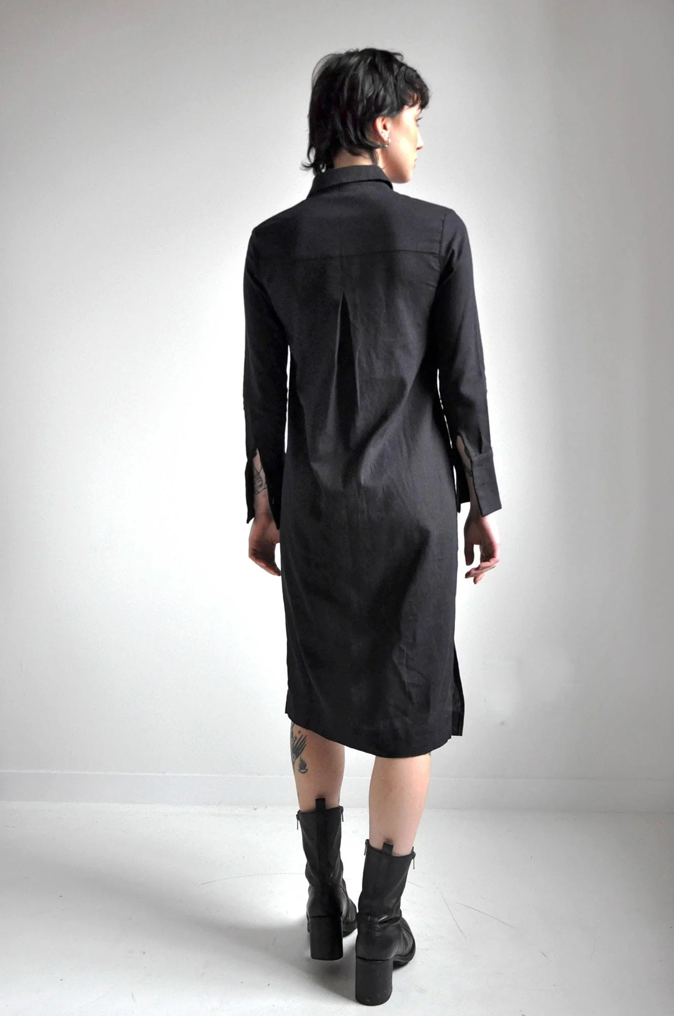 Wynona Linen Button Up Dress - Image 12