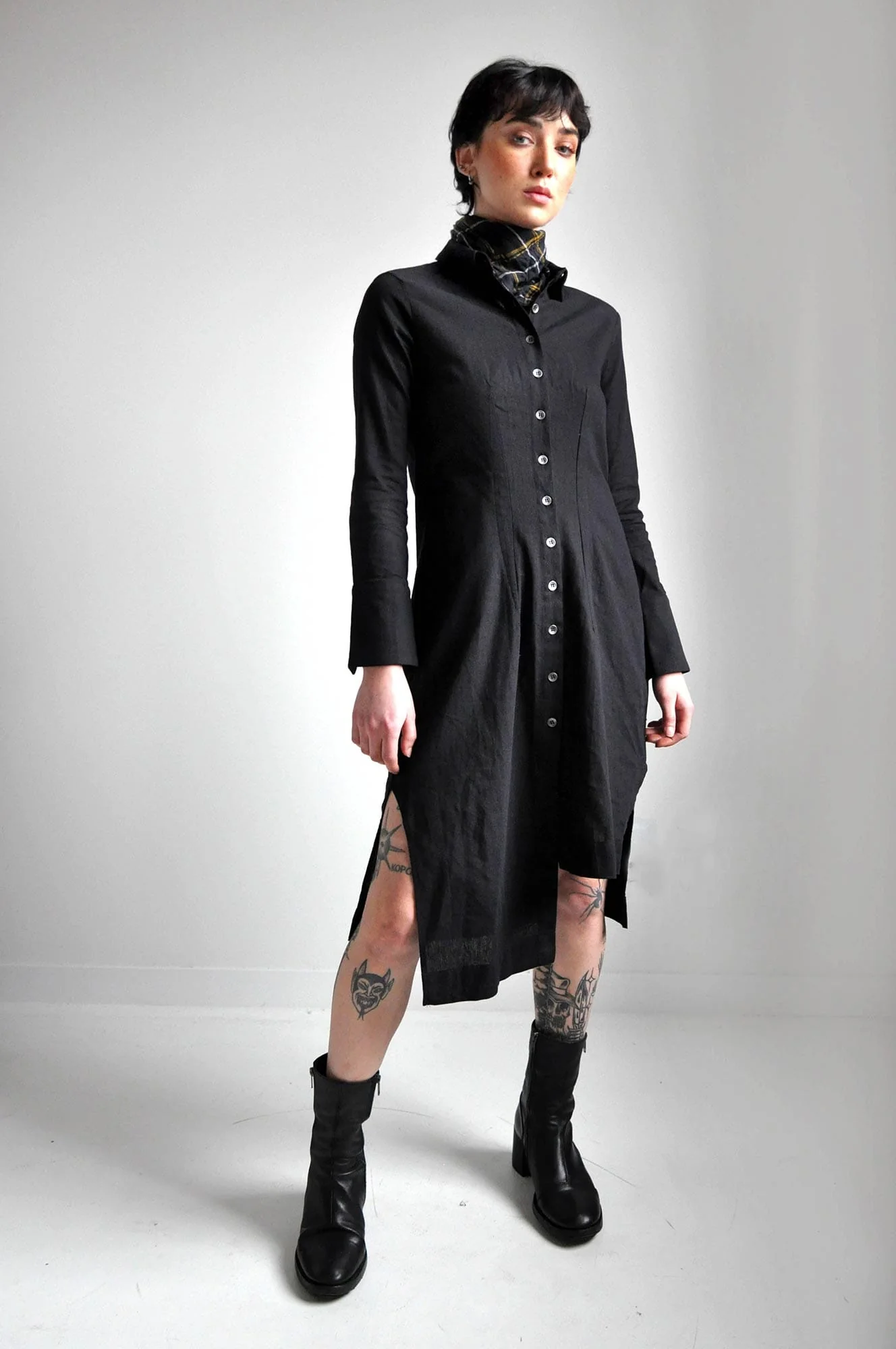 Wynona Linen Button Up Dress - Image 13