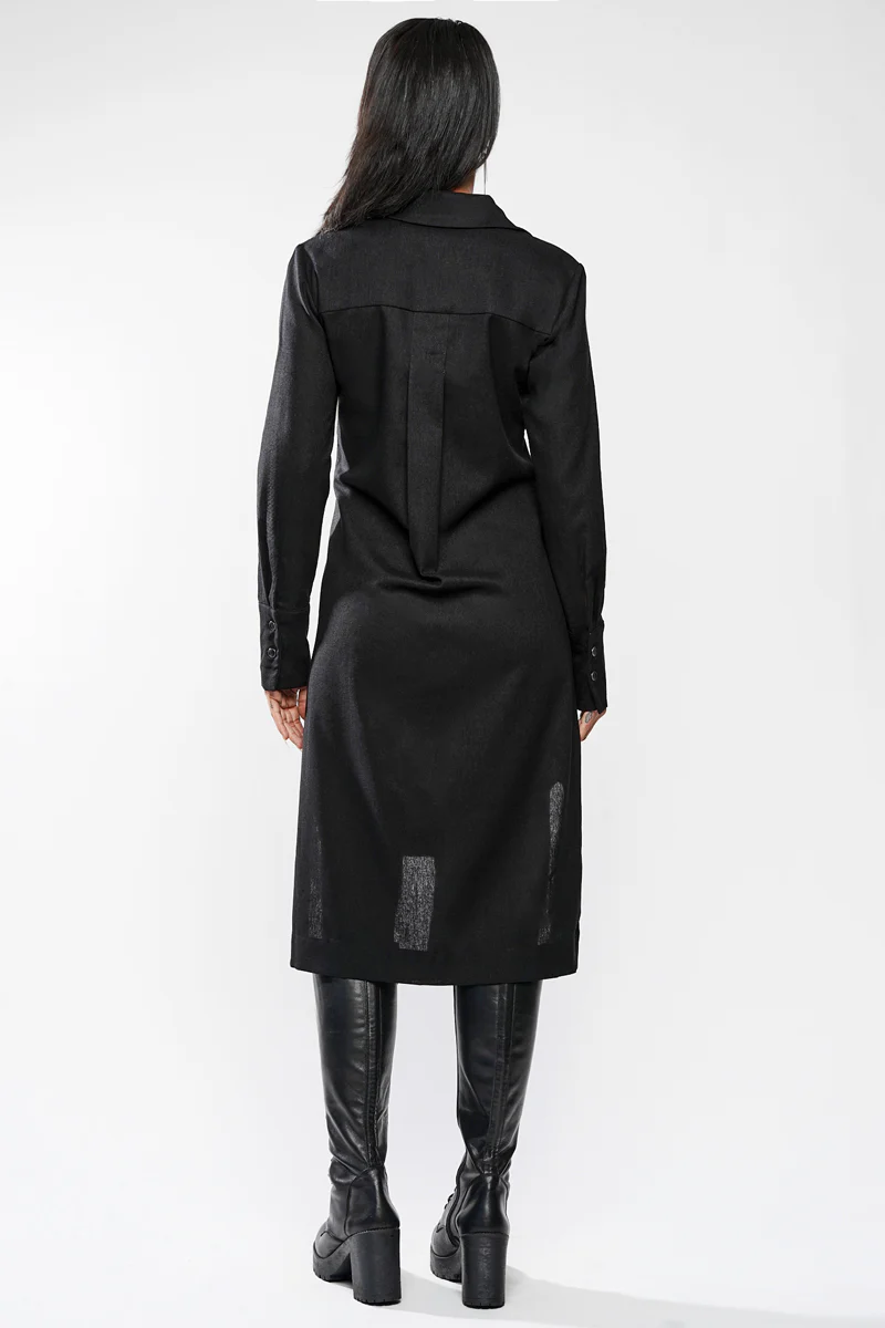 Wynona Linen Button Up Dress - Image 18