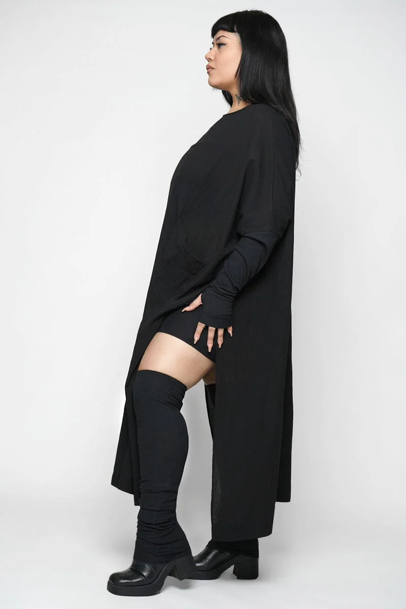 Melica Slip-Proof Rib Thigh Highs - Image 3