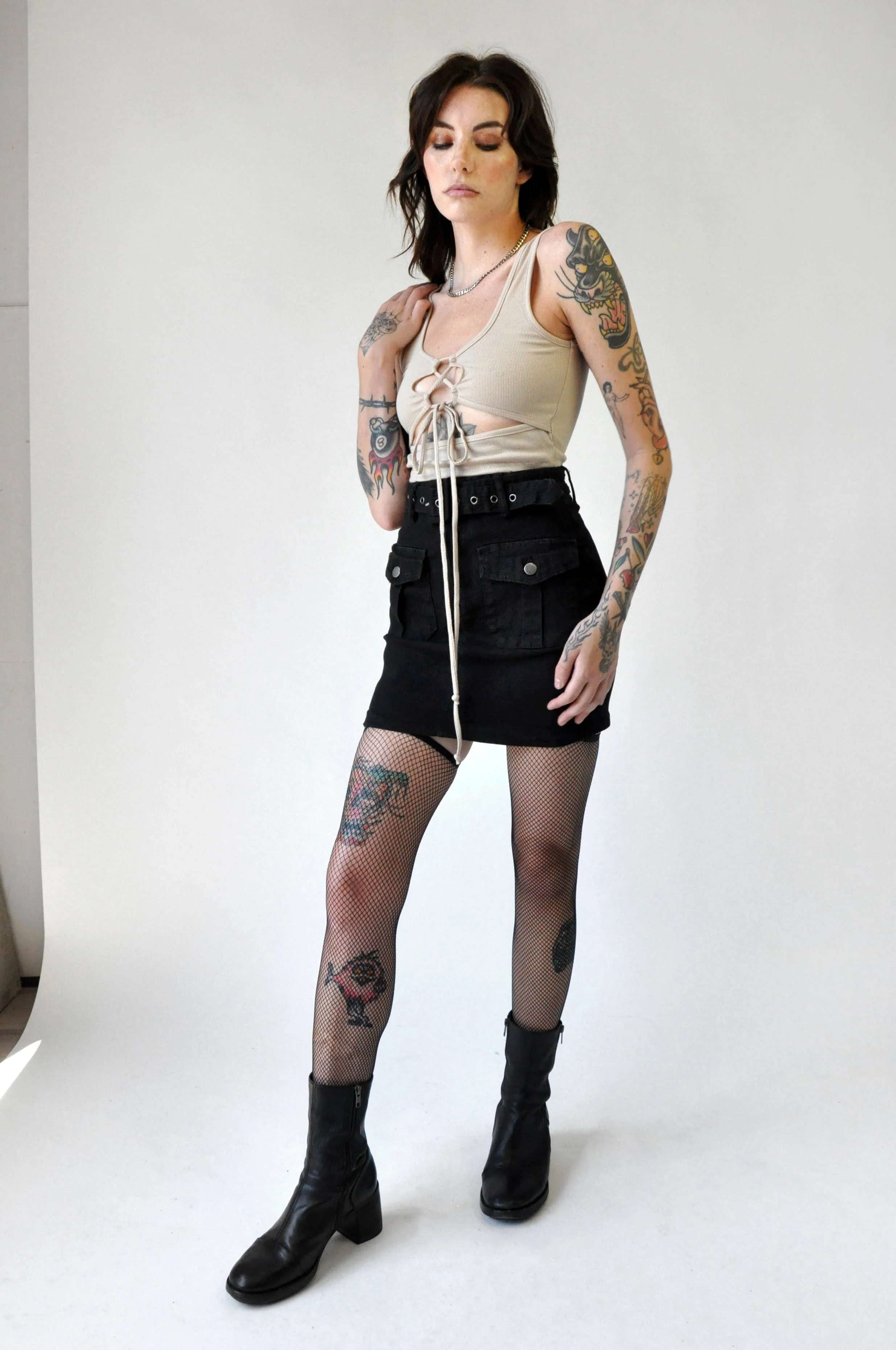 Sullen Lace Up Tank - Image 4